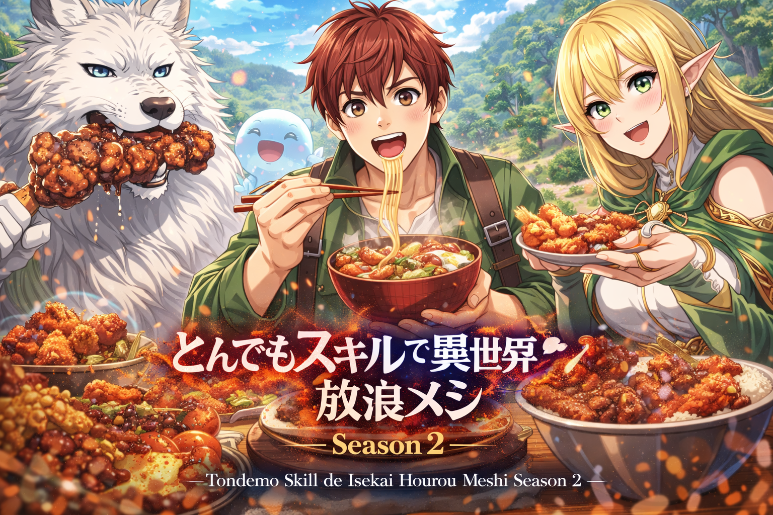 Tondemo Skill de Isekai Hourou Meshi Season 2