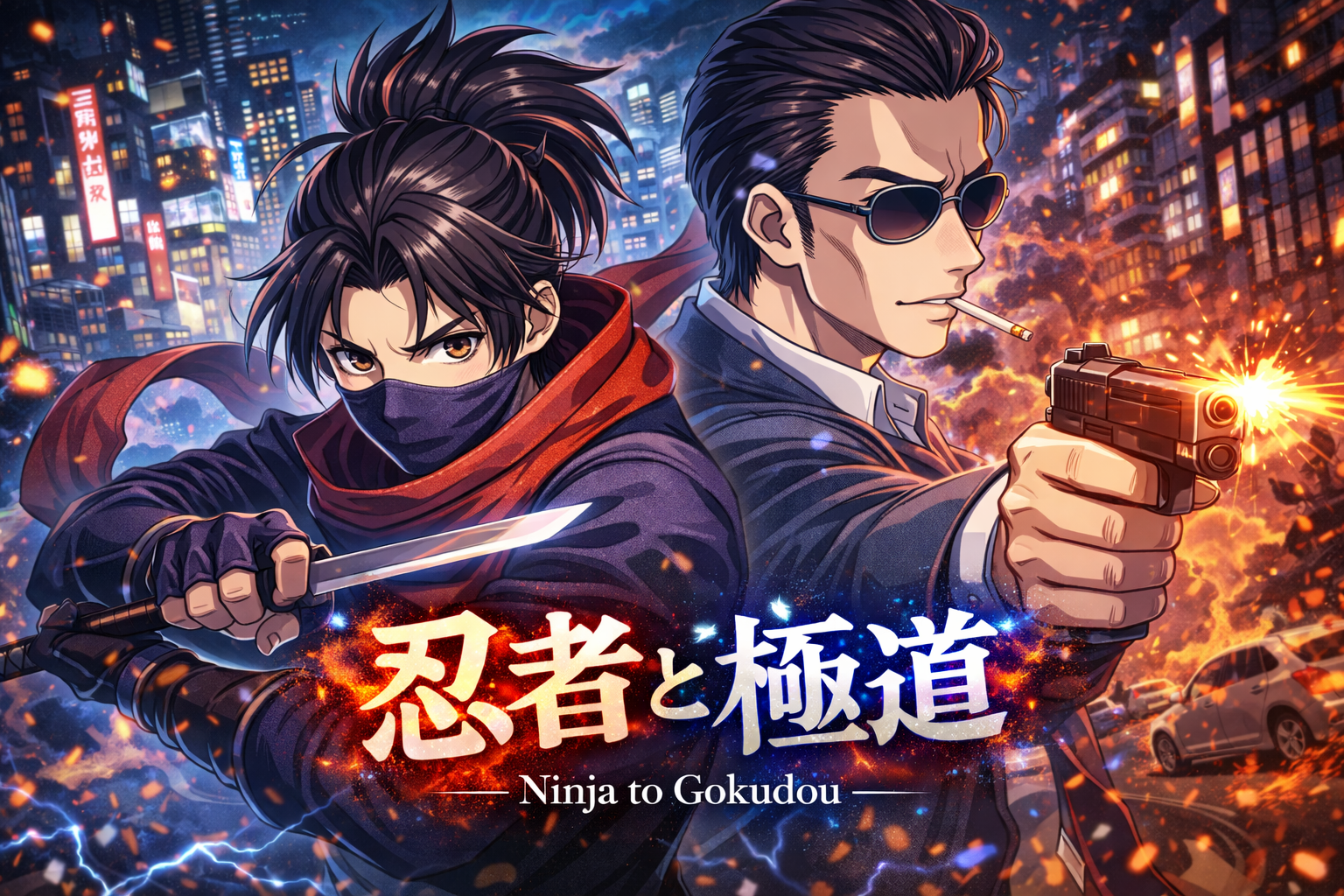 Ninja to Gokudou batch